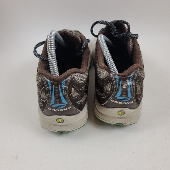 Brooks Cascadia 5 Women’s Trail Running Shoes Size 7.5 Brown Teal Blue - Picture 5 of 13